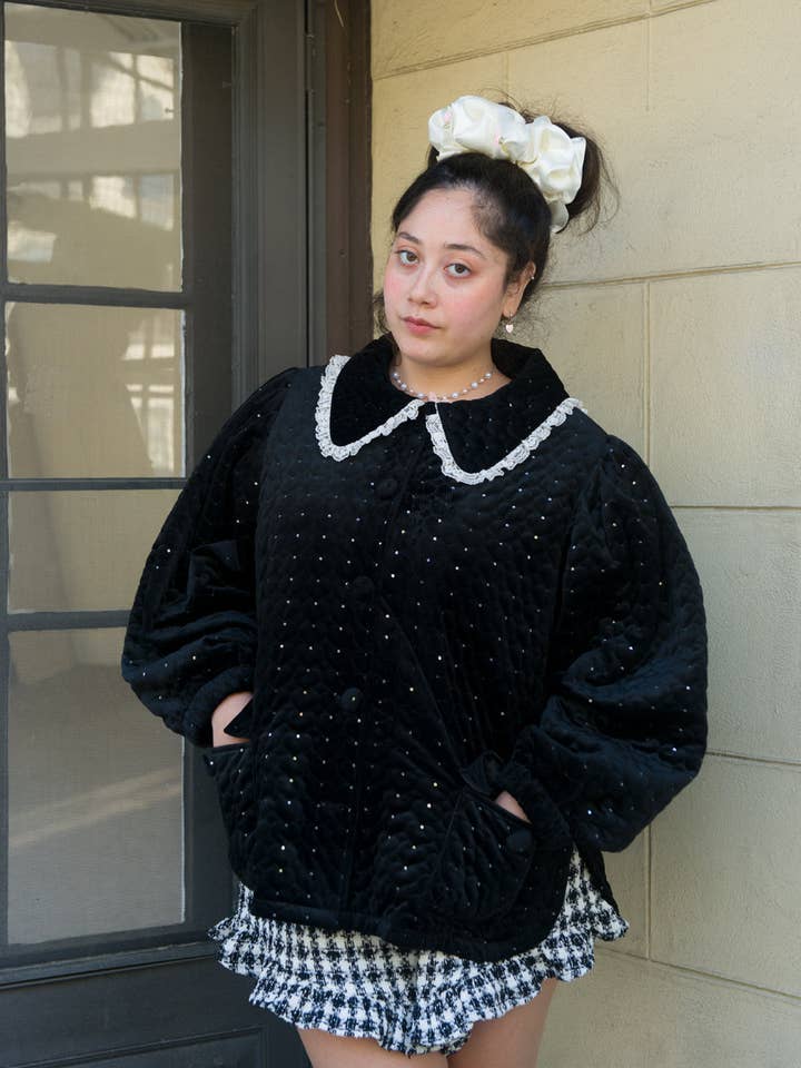 Cookies & Cream Sweetheart Sailor Coat *forudbestil* for engroshandel hos Miss Candyholic