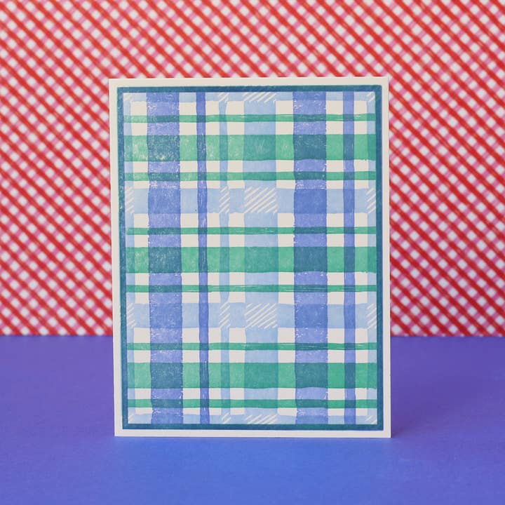 Heartell Press - Wholesale Stationery/Notecard Set - Woodcut Wovens Assorted Letterpress Cards Set