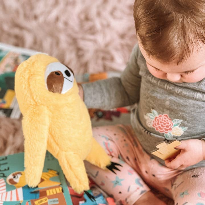 Aya & Pete - Wholesale Stuffed/Plush Toy - Kids & Baby - Aya & Pete Plush "Pete" Sloth Toy4
