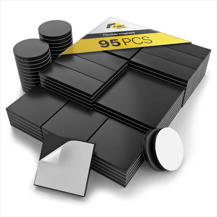 Magneti di varie forme: quadrati, rettangoli, cerchi per la vendita all'ingrosso da parte di X-bet MAGNET