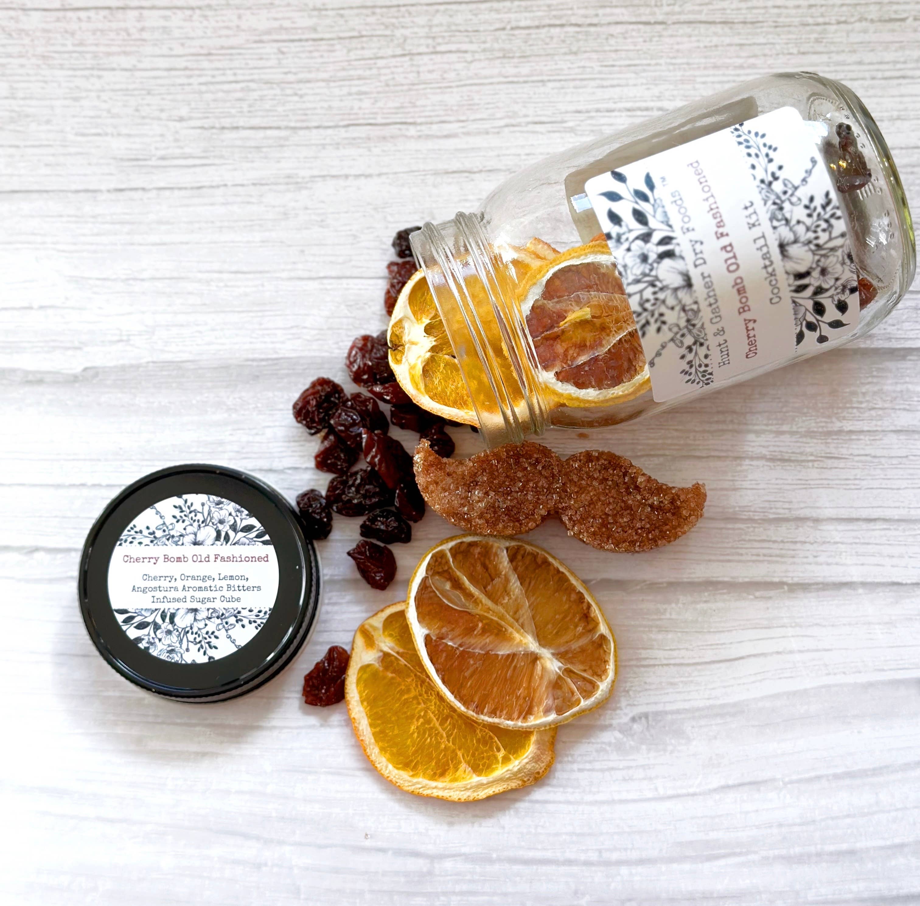 Hunt and Gather Dry Foods - Wholesale DIY Drink Kit - Cherry Bomb Old Fashioned Cocktail Kit3