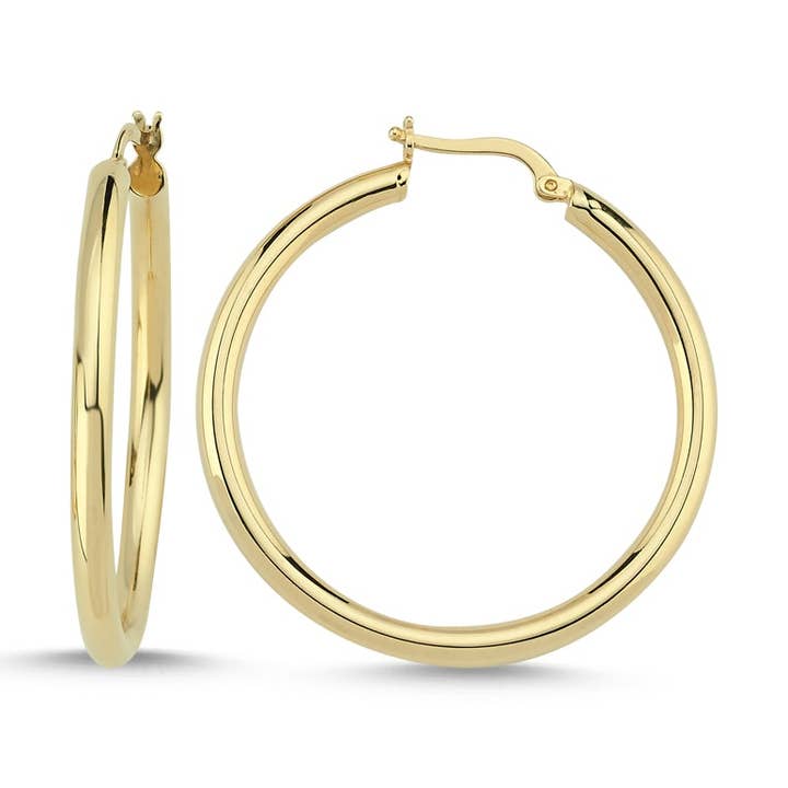 1" CLASSIC HOOPS for wholesale by Sestra Jewelry