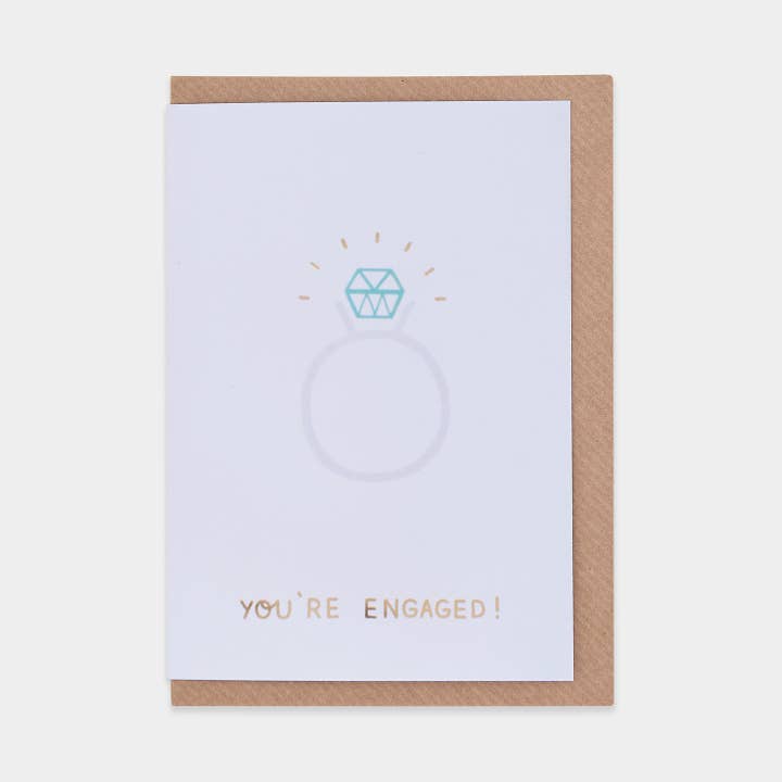 Engagement Greetings Card for wholesale by Evermade