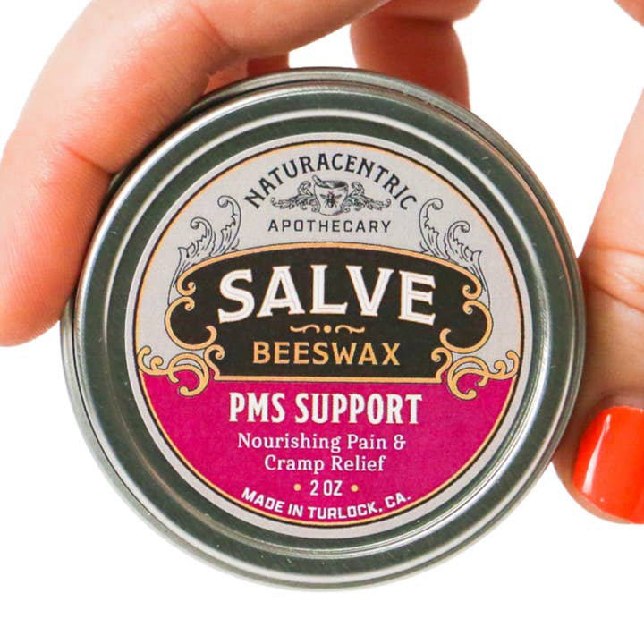 PMS Support Beeswax Salve for wholesale by Naturacentric
