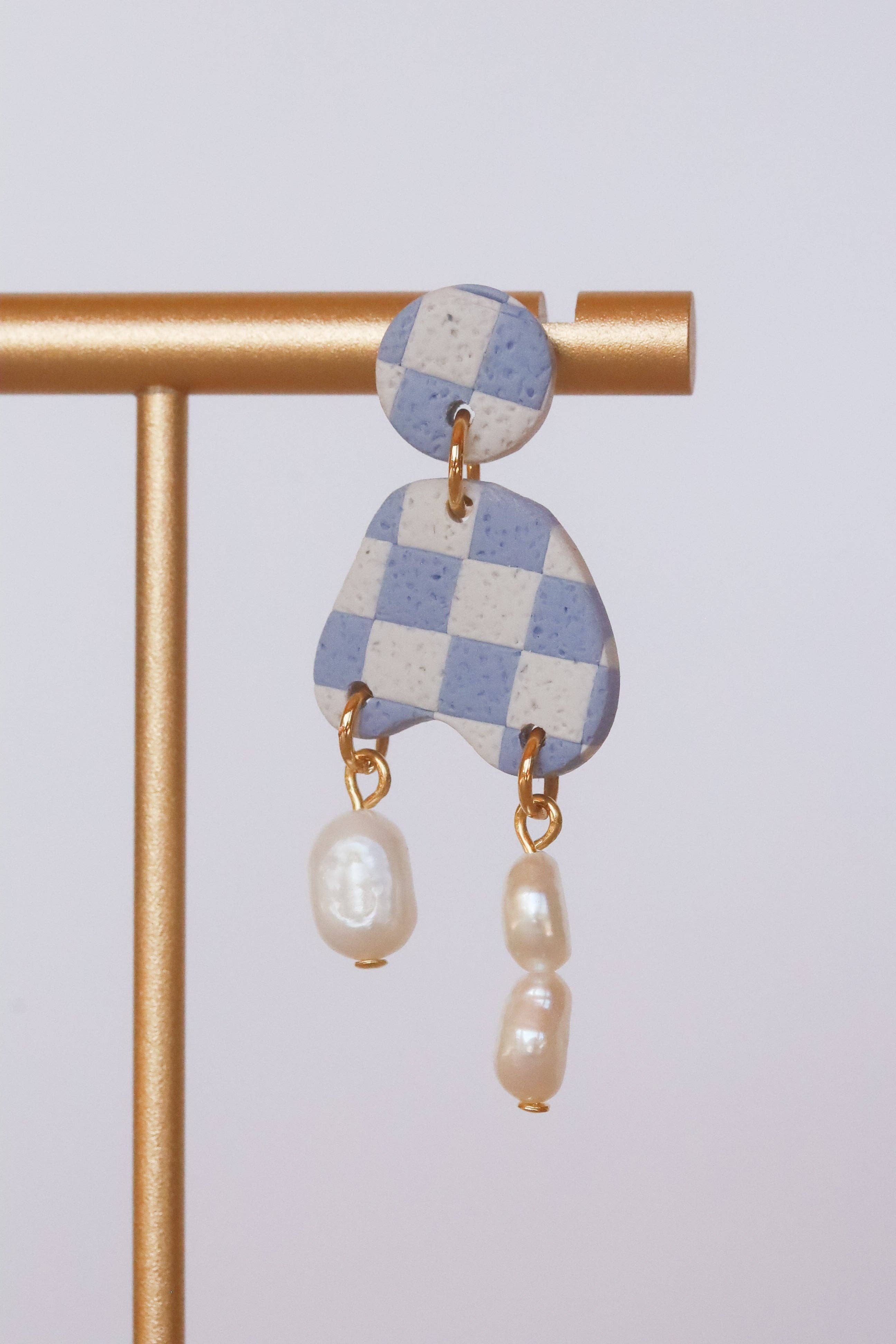 Rainbow's Clay - Wholesale Dangle Earrings - Pearl Drops6