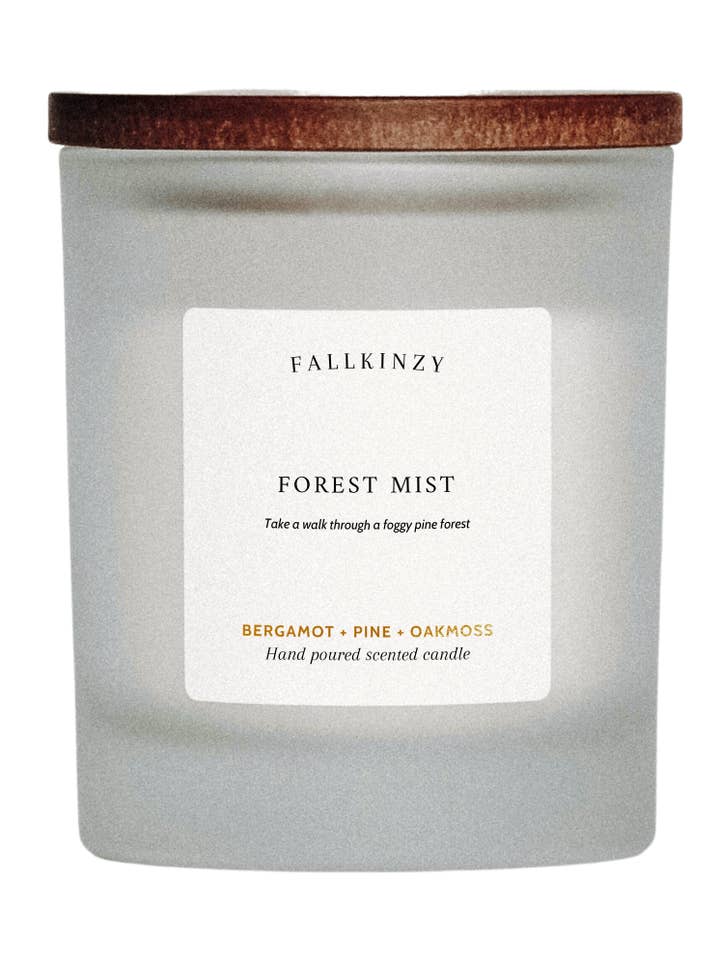 Forest mist – doftljus 180g för wholesale av Fallkinzy