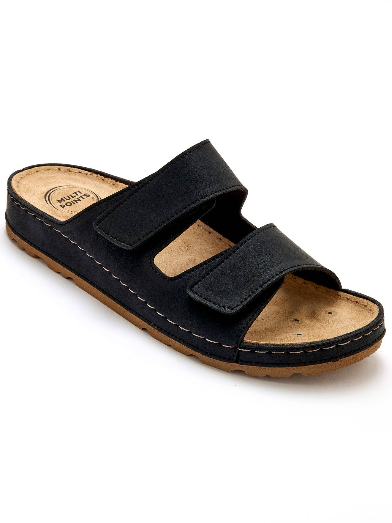 Black Reflexology sandals (2012171_0026) for wholesale on Faire0