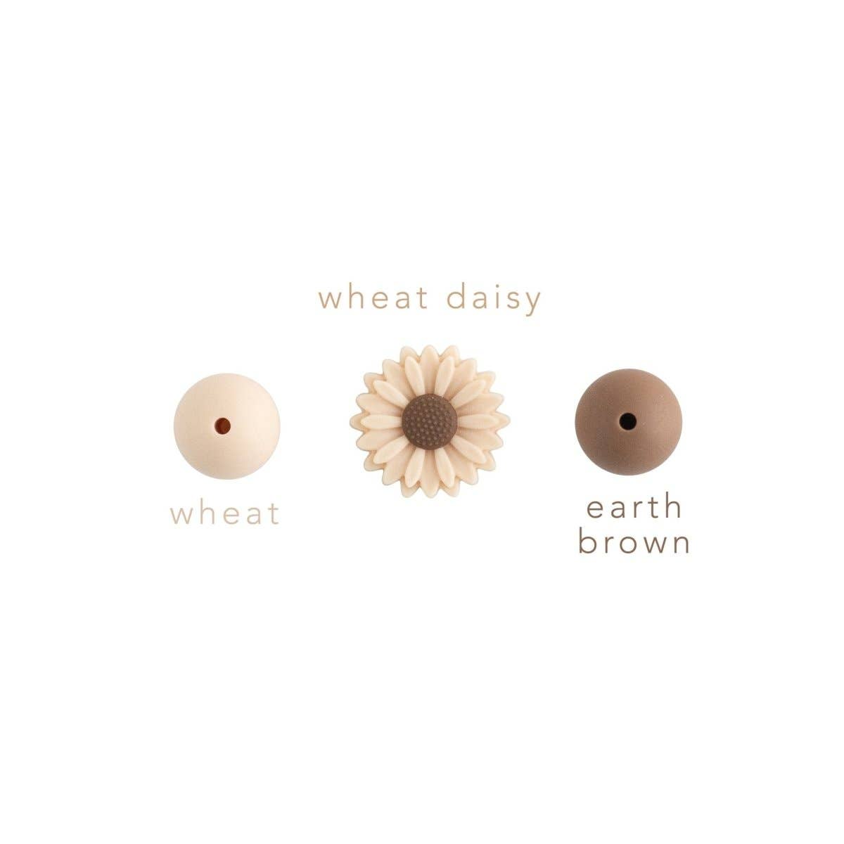 Cara & Co Silicone Craft Supply – Engroshandel Håndværk forsyninger – Daisy silikone fokalperler39