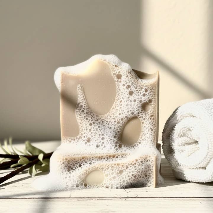 SARATOGA SOAP COMPANY - Wholesale Bar Soap - Sandalwood Vanilla Handmade Soap Bar VEGAN COLD PROCESS7