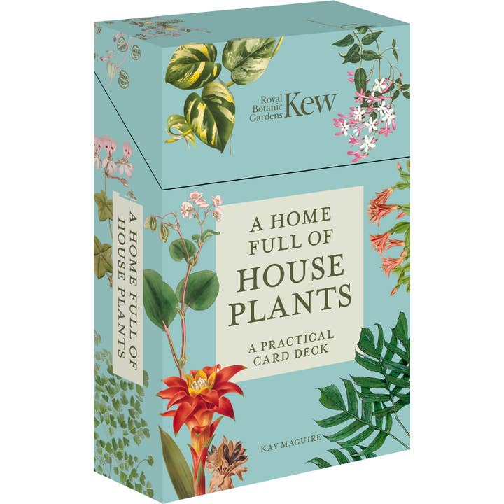 Maison pleine de plantes d'intérieur : Jeu de cartes pour la vente par QUARTO