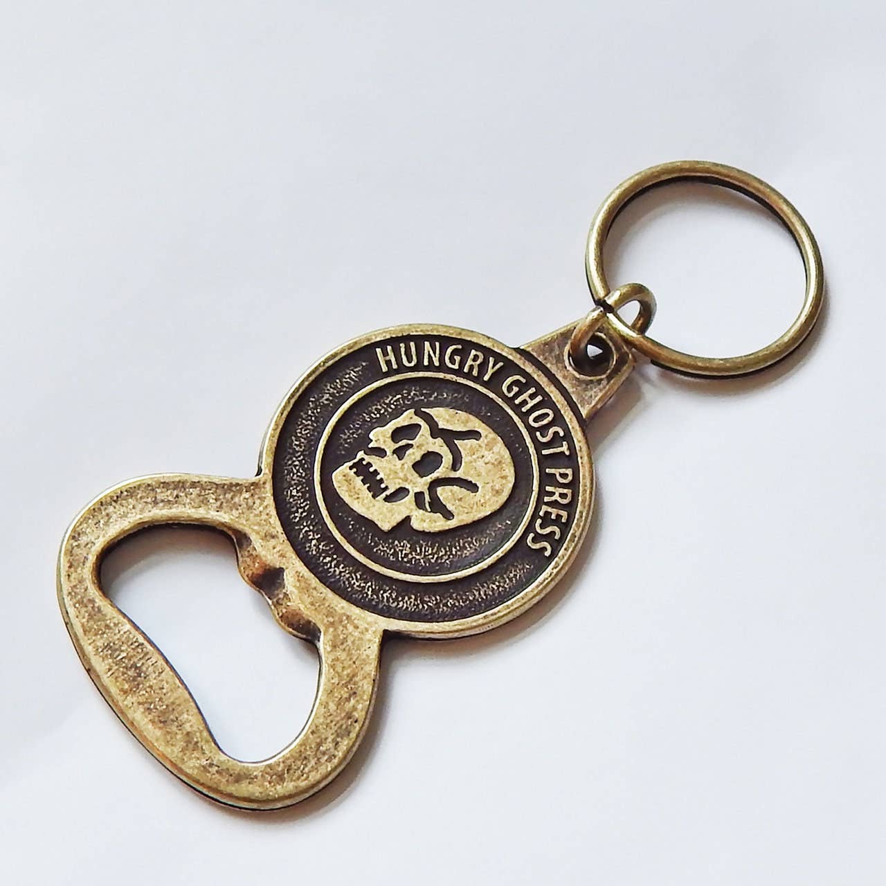 Hungry Ghost Press – wholesale Keychain – Unisex – Skull Opener Keychain2