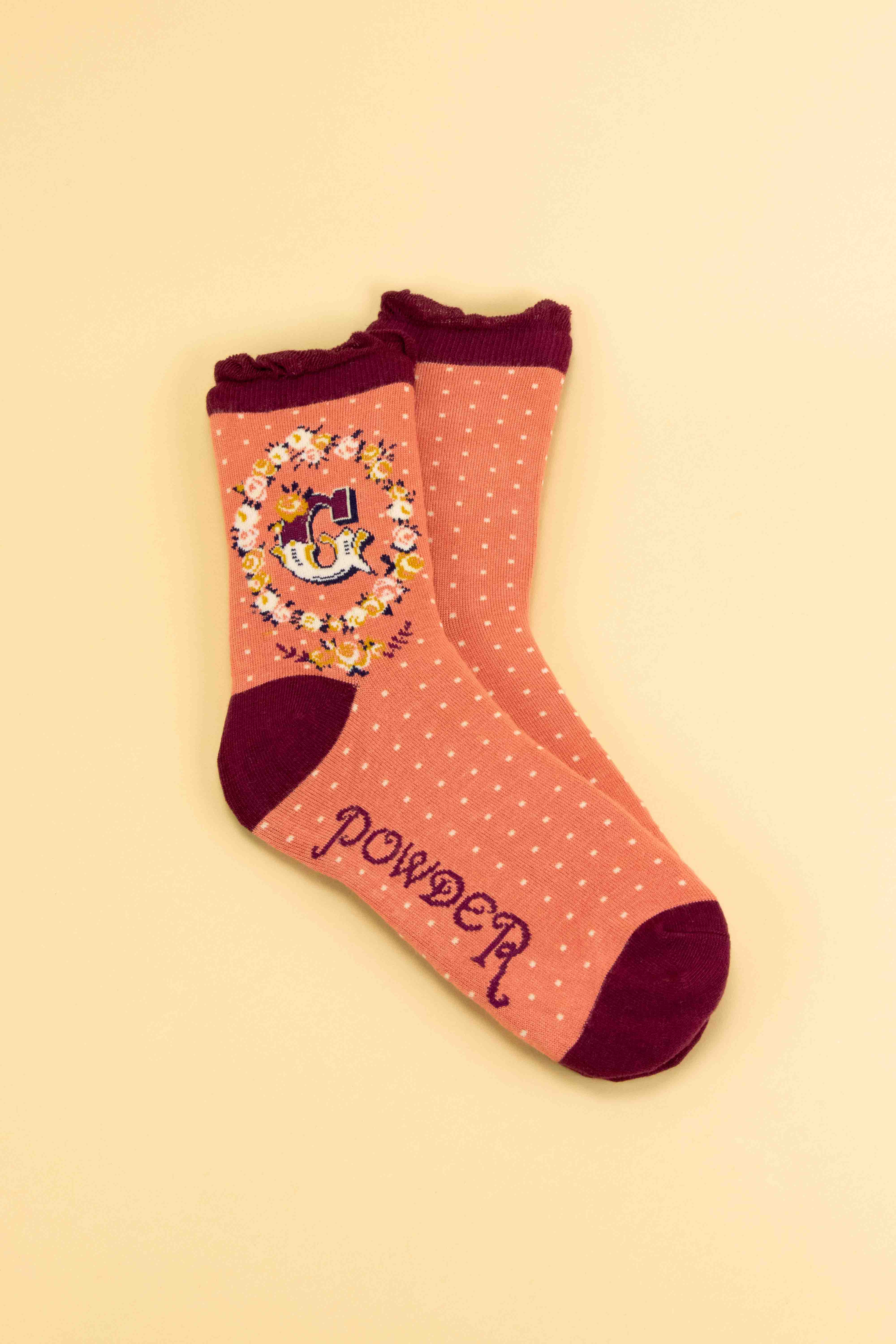 Powder Design - Europe - Wholesale Socks - Women's - Letter Ankle Socks49