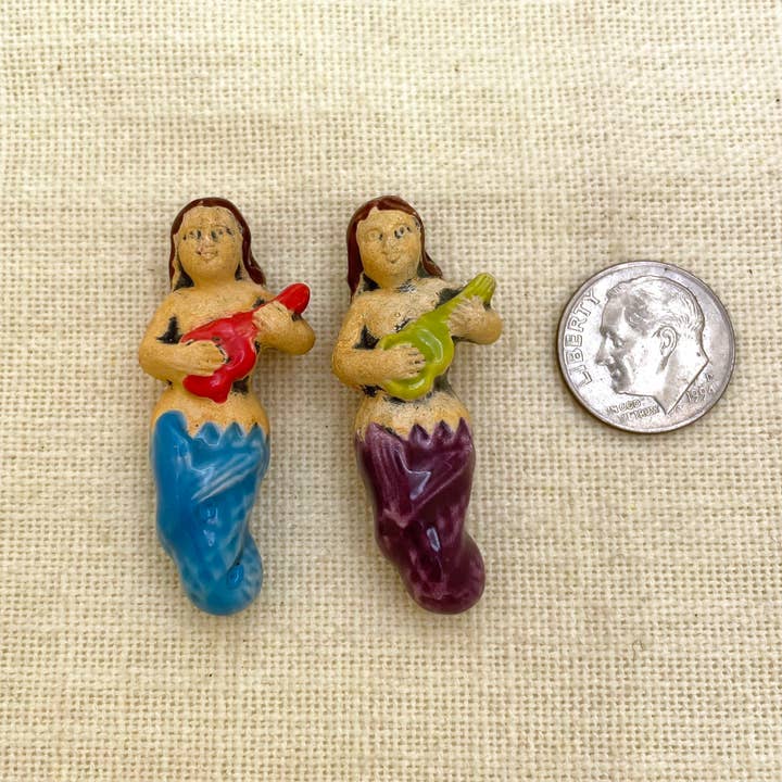 Tesoros Trading Company - Wholesale Decorative Figurine - Sirena Bead Cusco, Peru