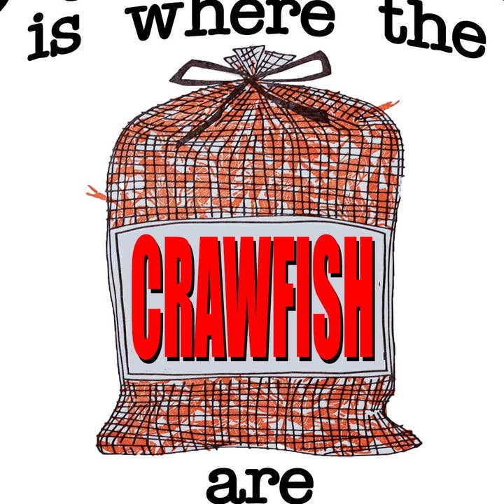 Home é Onde Estão Os Lagostins, Toalha de Chá de Cozinha Decorativa por atacado de Distinctive Design Wholesale