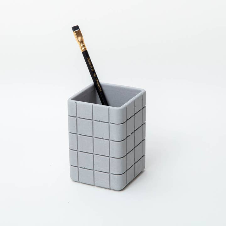 Block Design – wholesale Pennhållare – Skrivbordshållare i kakelstil1