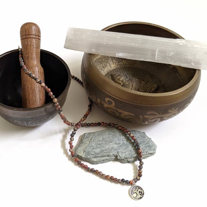 Halsketting met Rooted in Love voor wholesale door Bliss Vibez