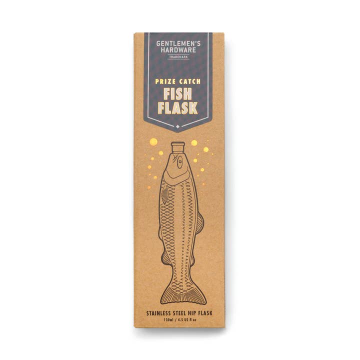 Gentlemen's Hardware - Wholesale Flask - Fish Hip Flask0