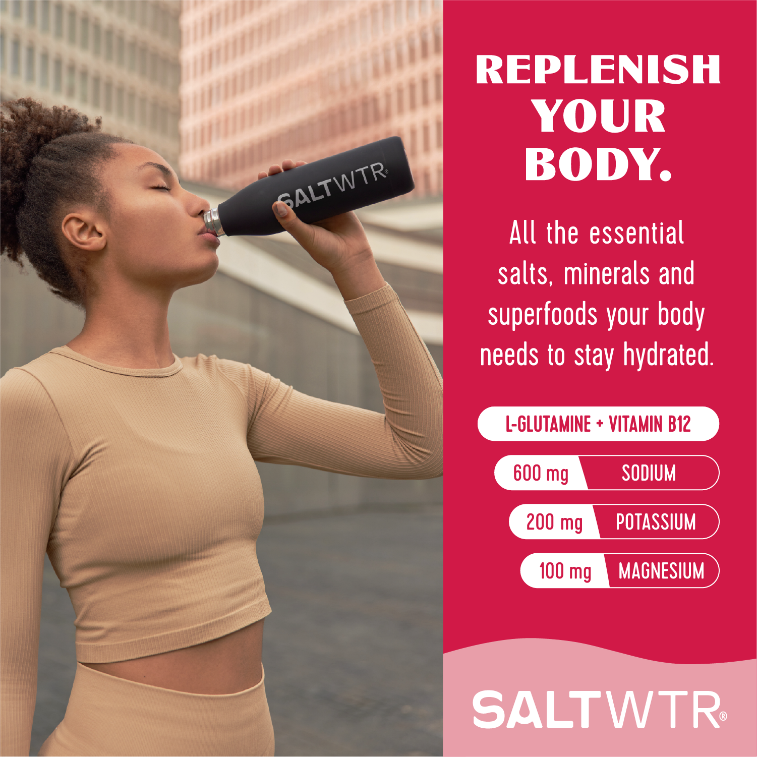 SaltWTR – wholesale Powdered health drink – SaltWTR Functional Hydration Drink Mix - Sports Recovery4