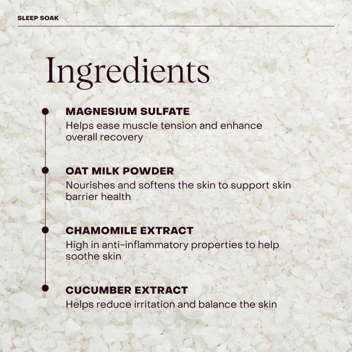 Everist - Wholesale Bath Soak/Milk - Sleep Soak Magnesium Bath Soak3