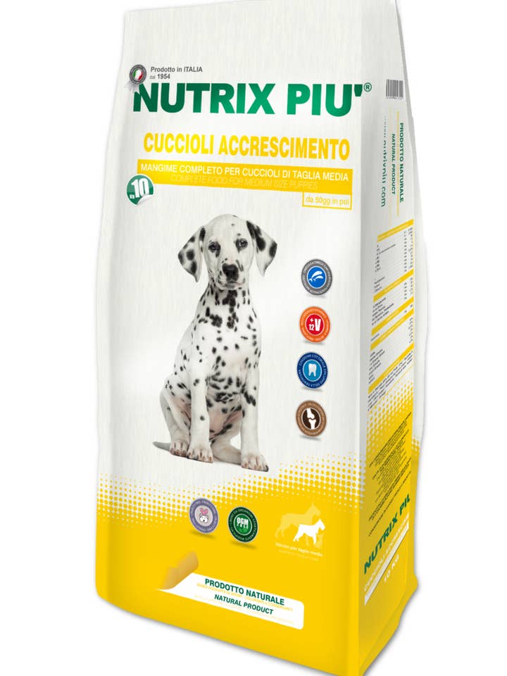 Nutrix Piu' Puppies - Growth for wholesale by Nutrix Più - Italian Pet Food