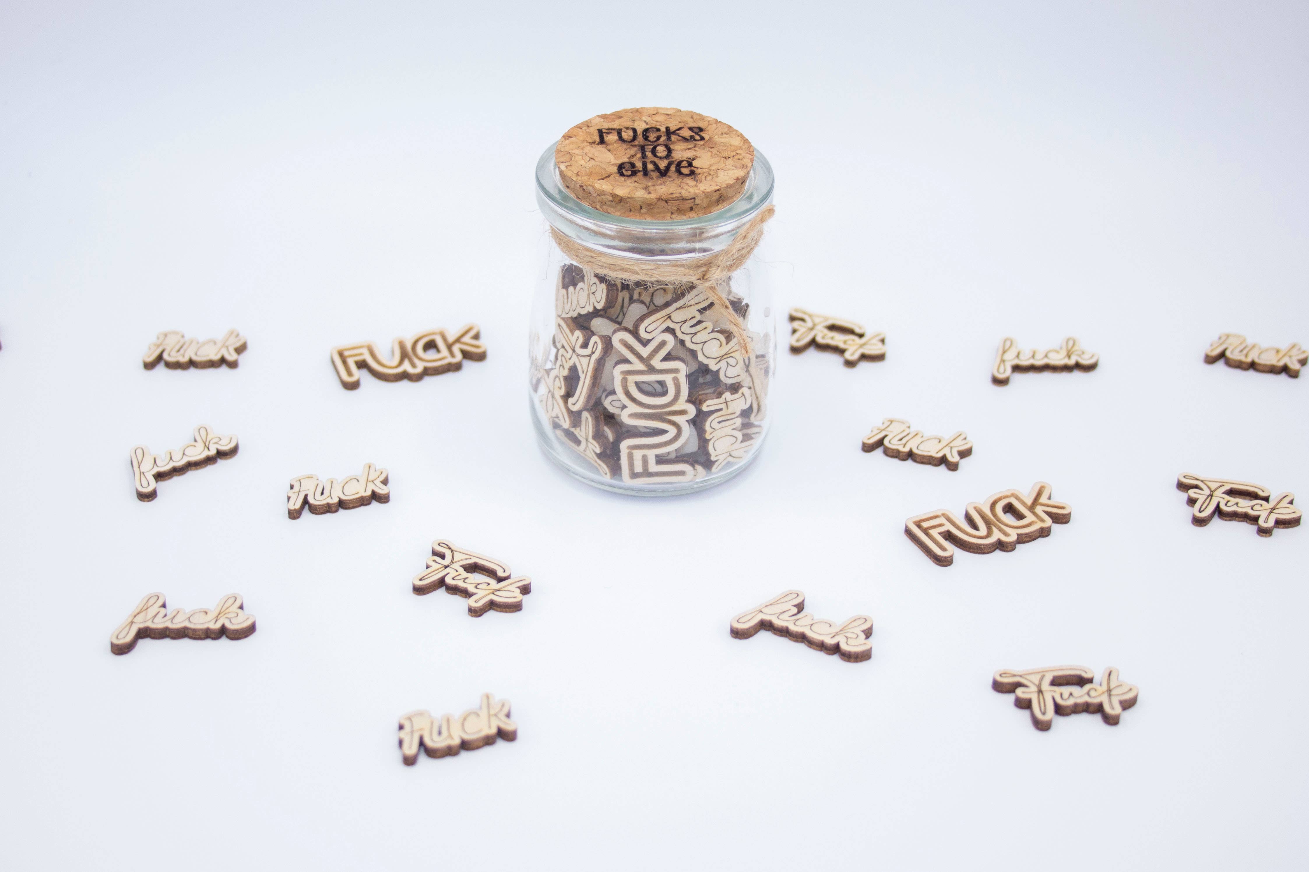 LNZ Custom Design - Wholesale Gag Gift/Novelty Gift - Jar of Fucks to Give - Funny Gift7