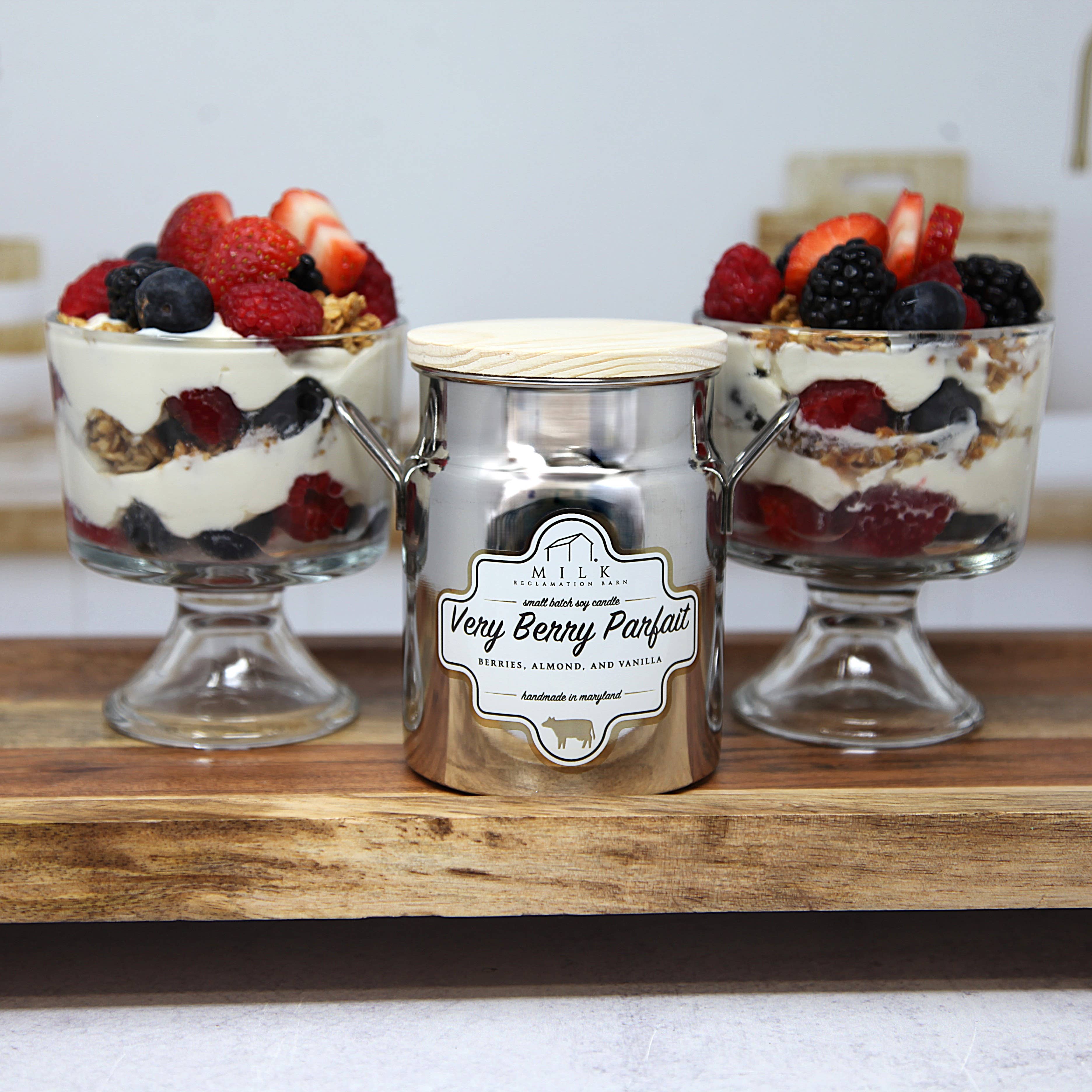 Milk Reclamation Barn - Wholesale Jar/Filled Candle - Stainless Milk Churn Candle - 12.5 oz78