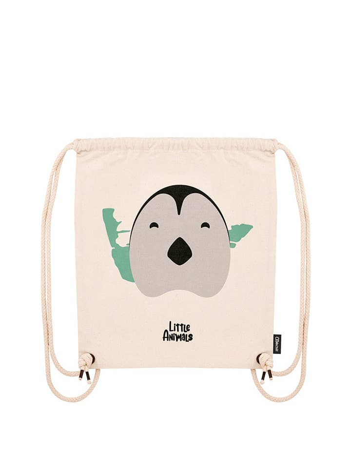 Gym Bag Natural Pingüino para venta al por mayor de The Collective Way