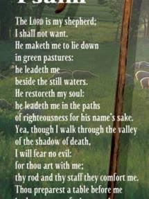 Shepherd's Staff 23rd Ps - Bookmarks (pk of 25) for wholesale by Warner Press