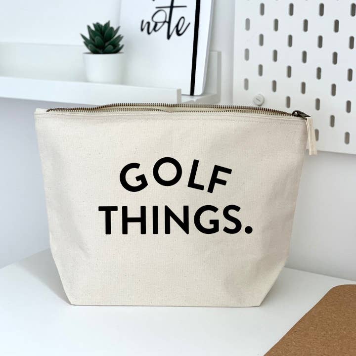 Word Up Creative - Wholesale Pouch - Women's - Golf Things Zipped Pouch Bag1