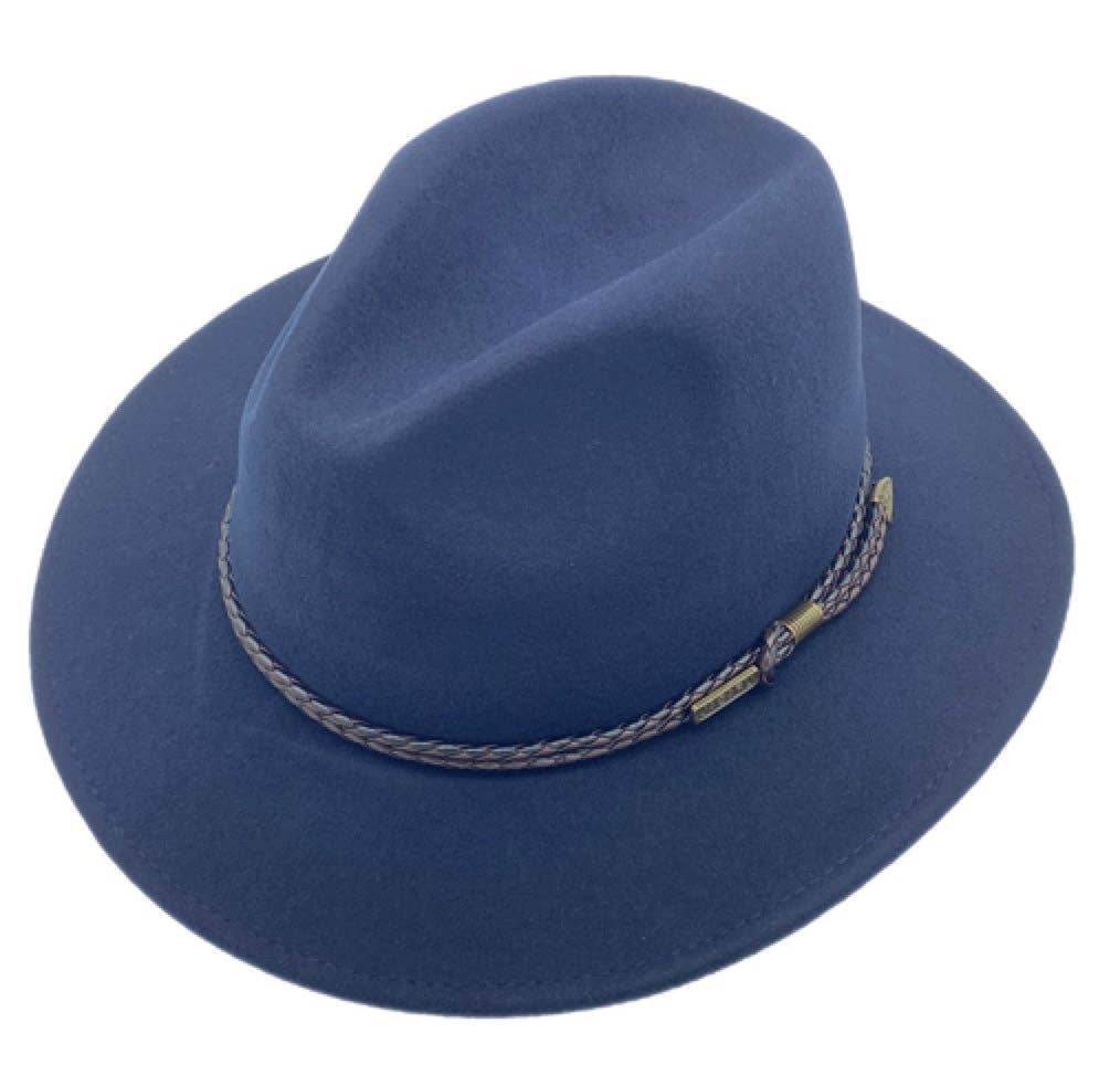 Jacaru Australia - Vente Chapeau en feutre – unisexe - Chapeau Fedora Jacaru 1847 Outback29