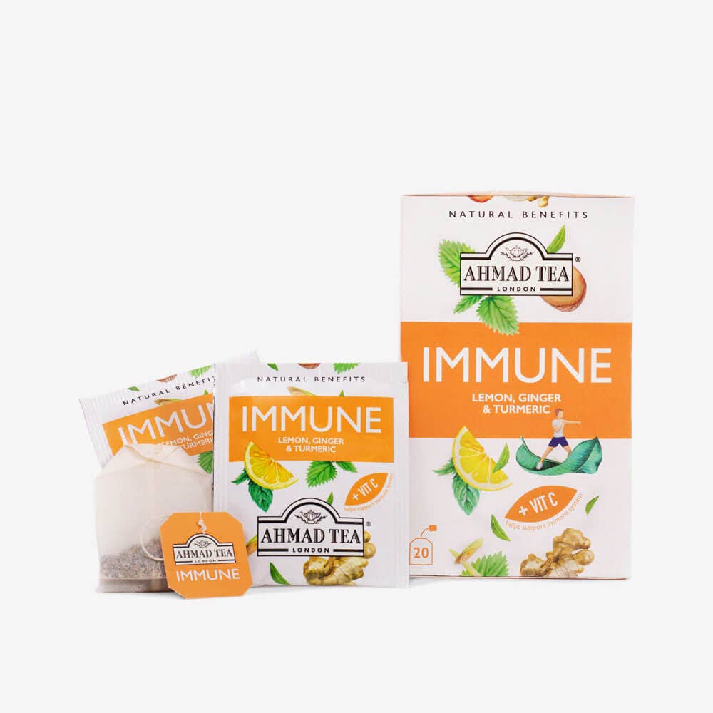 Ahmad Tea - Wholesale Tea Bags - 20 Teabag Immune7