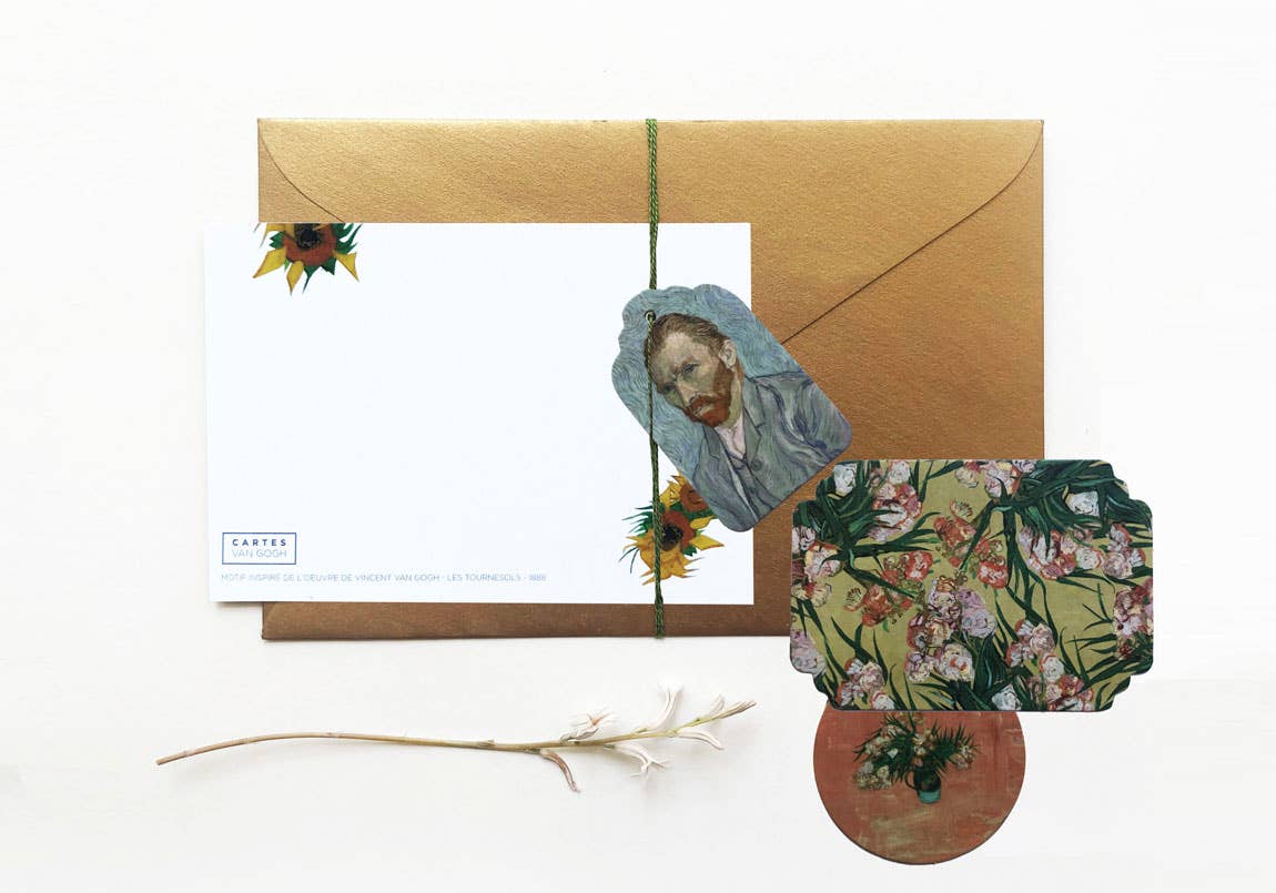 Today is Art Day - Wholesale Briefpapier/indexkaartenset - Schrijfkaarten set - Vincent van Gogh door Mon Petit Art2
