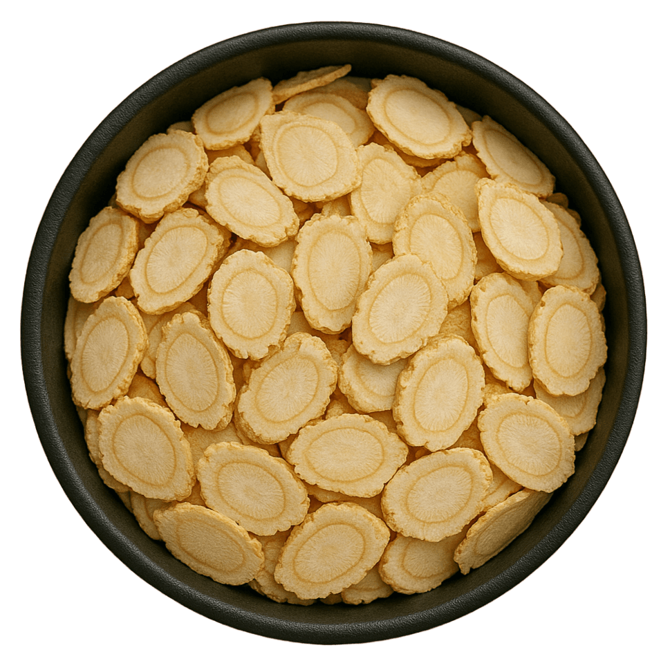 LA Herb - Wholesale Herbs - American Ginseng Root Slice (Panax Quinquefolius)1