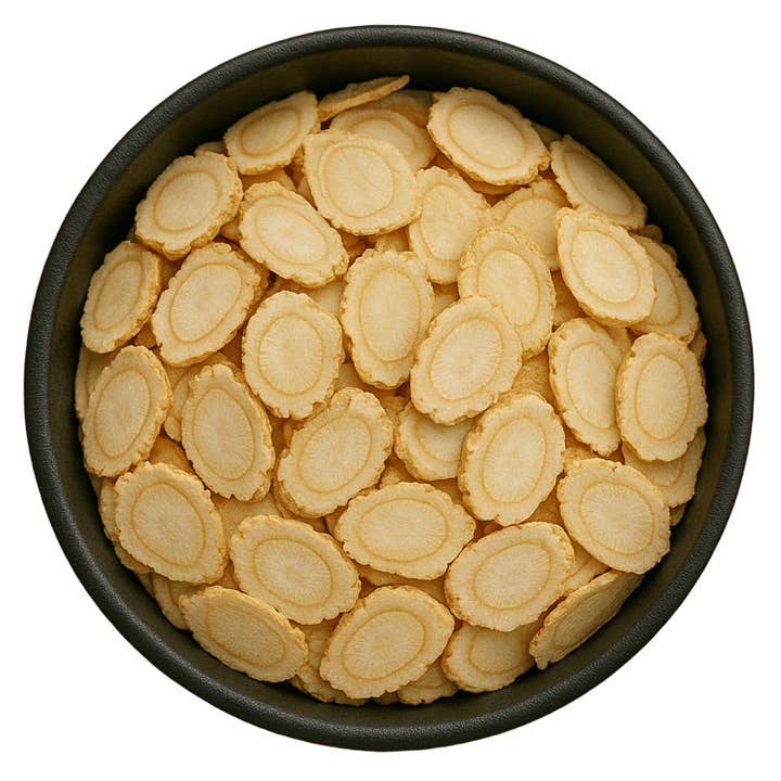 LA Herb - Wholesale Herbs - American Ginseng Root Slice (Panax Quinquefolius)1