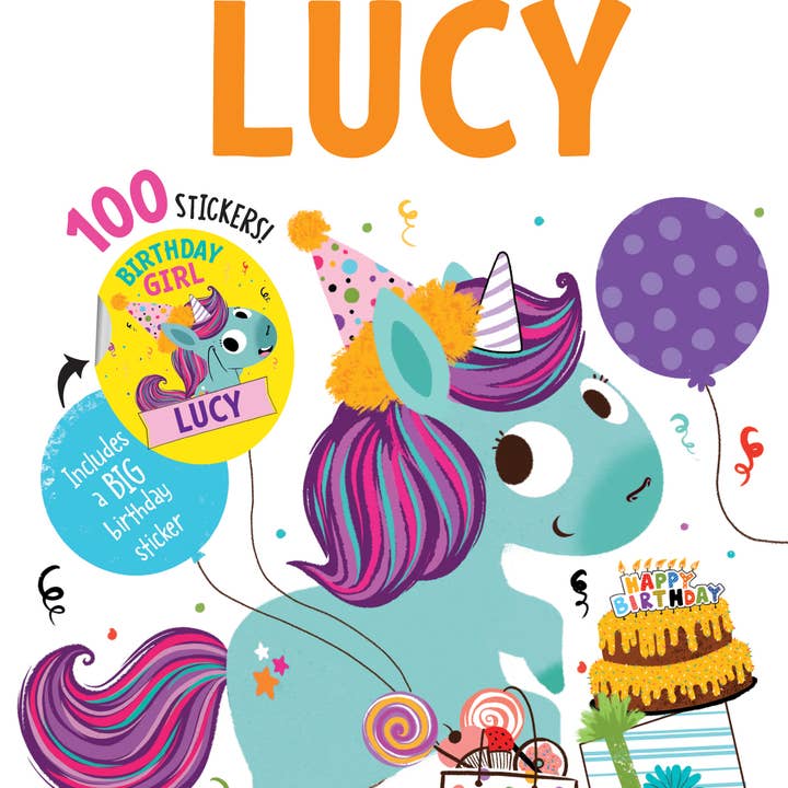 Sourcebooks - Wholesale Baby & Toddler Book (0-2) - Happy Birthday Lucy