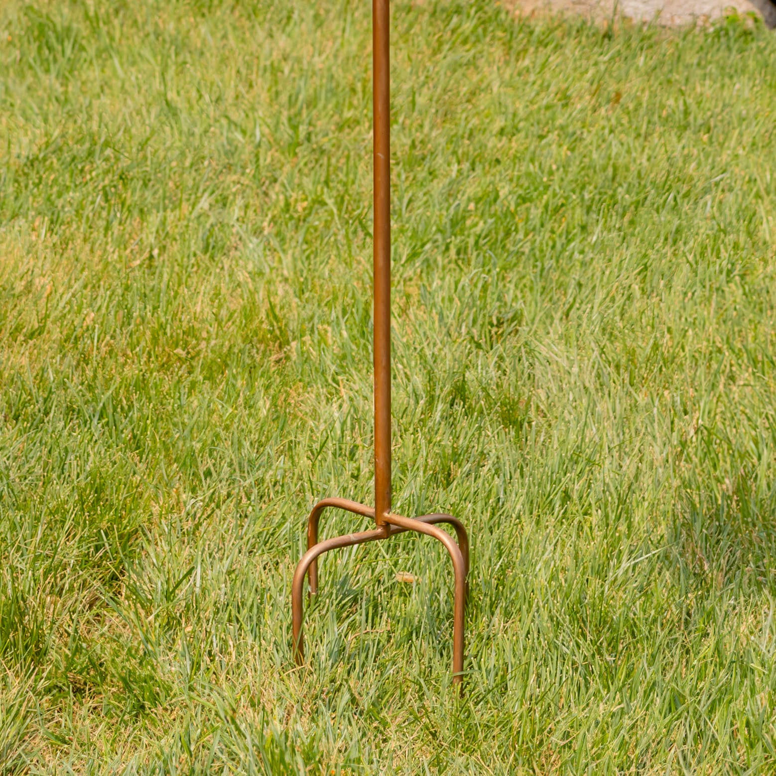 Zaer Ltd. International - Wholesale Bird House - 6" Tall Iron Birdhouse Stake "Victoria"- 2 Color Options 11