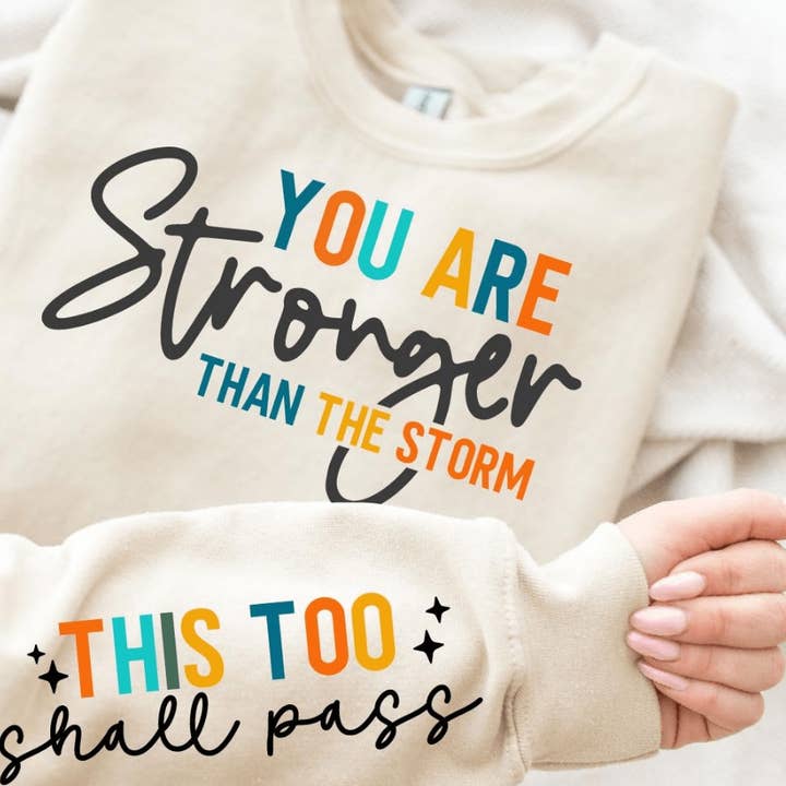 Kindred Flame Outfitters - Wholesale Screen Printed T-Shirt - Unisex - This Too Shall Pass Graphic Apparel5