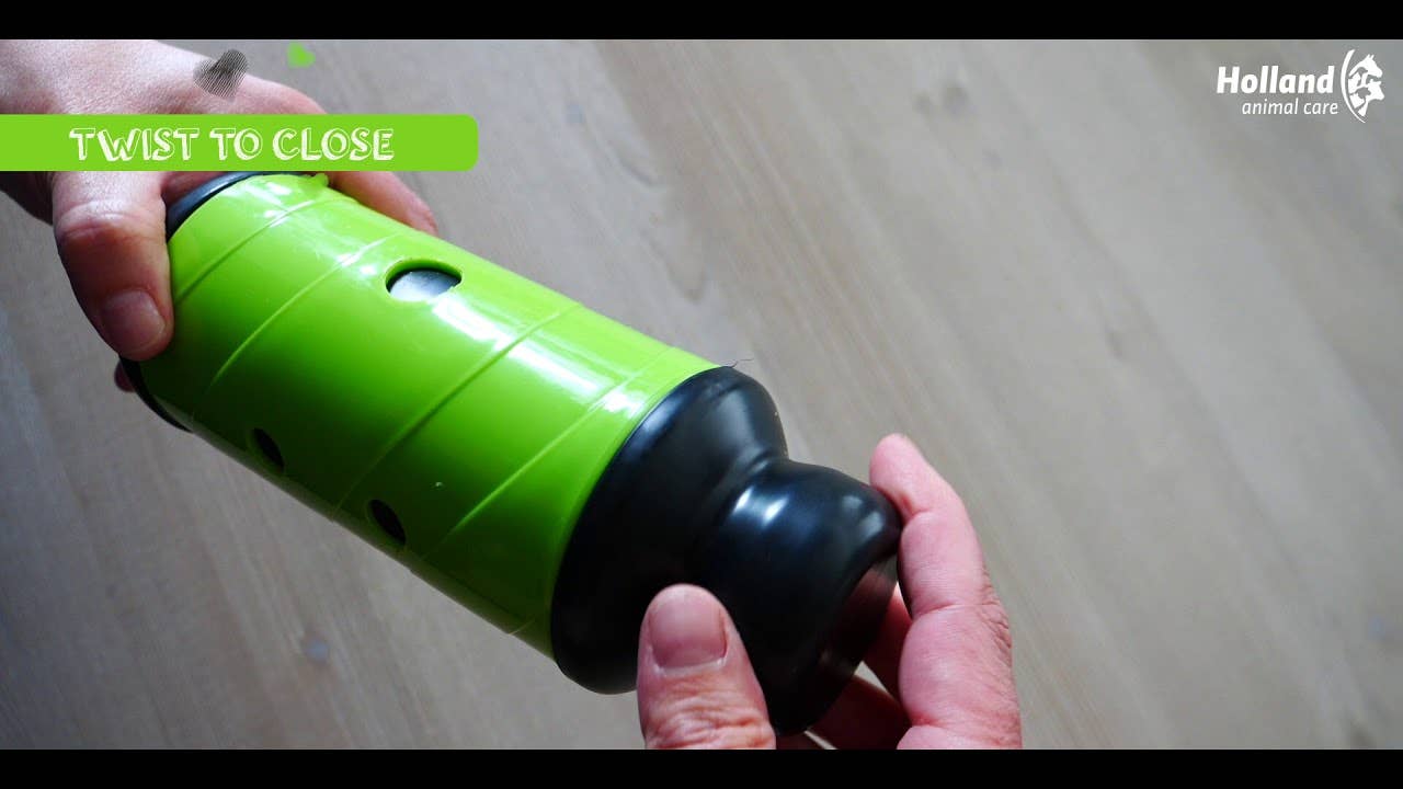 Hofman Animal Care - Wholesale Pet Bowl - Cat/Dog - Eat Slow Live Longer Feed & Treat Roller Green L5