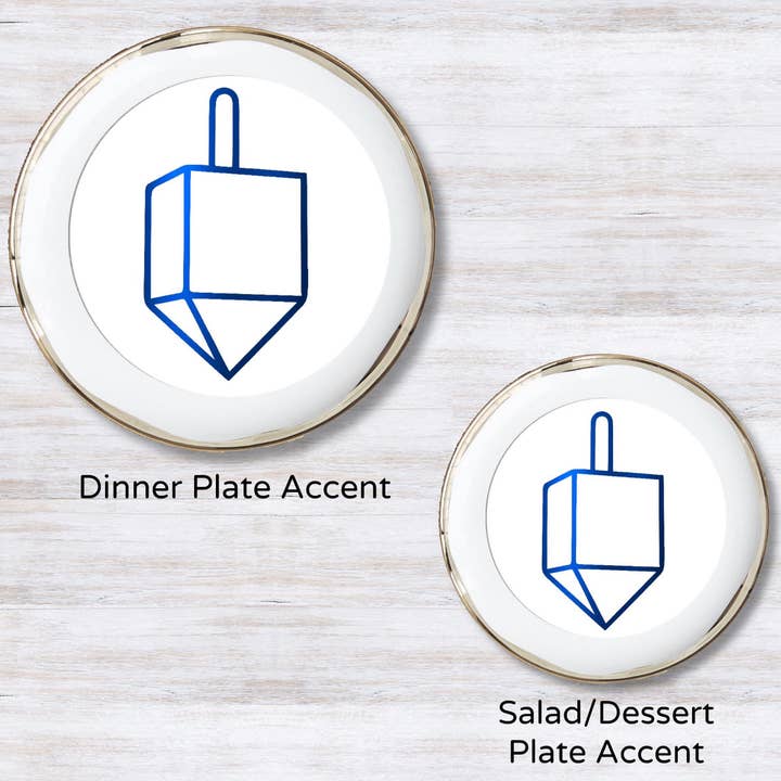 Foil Tops - Plate Accent– Chanukah / Hanukkah for wholesale by Altoonastore