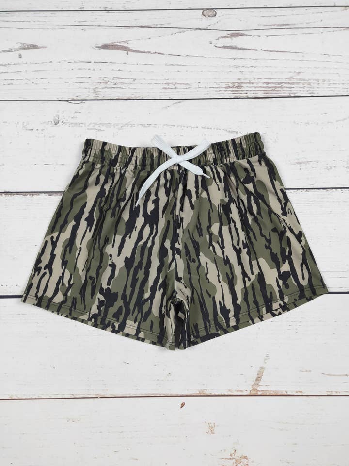 sassy kids palace - Wholesale Swim shorts – Kids - Camouflage Boys Swim Shorts