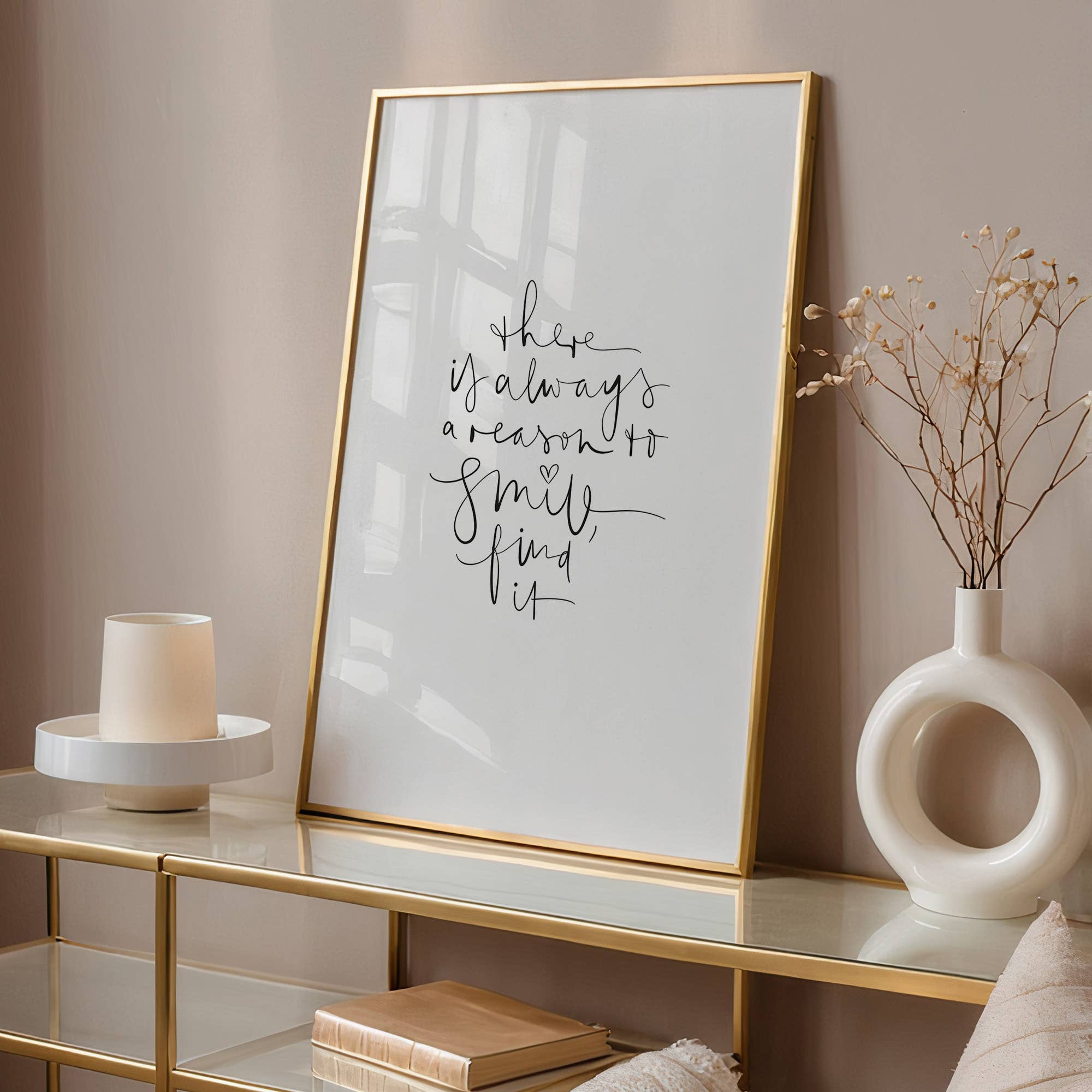 Tales by Jen – wholesale Poster – Poster 'There is Always a Reason to Smile. find it'3