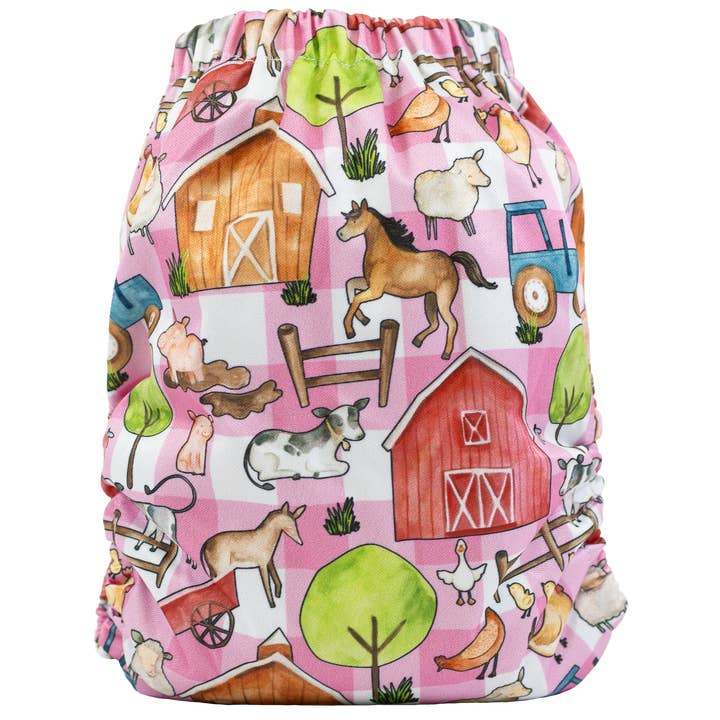 Texas Tushies LLC - Wholesale Diaper (Cloth) - Baby - Slim Fit AIO Cloth Diaper