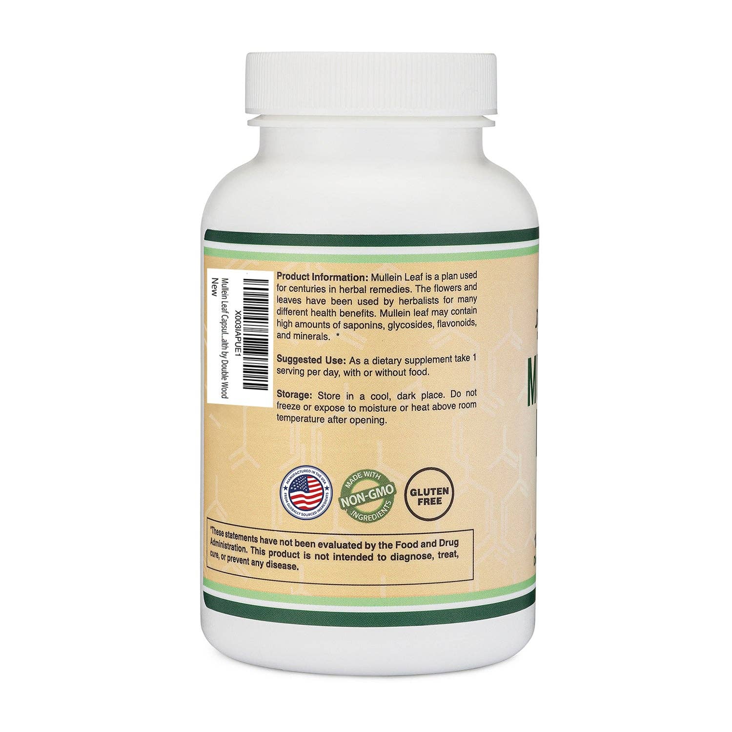 Double Wood Supplements - Wholesale Oral Supplement/Vitamin - Mullein Leaf Extract3