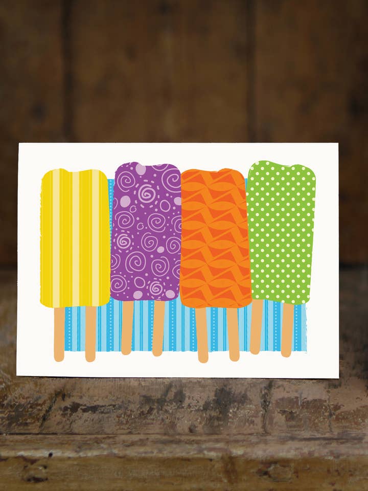Popsicles for wholesale by Sugarhill Card Co