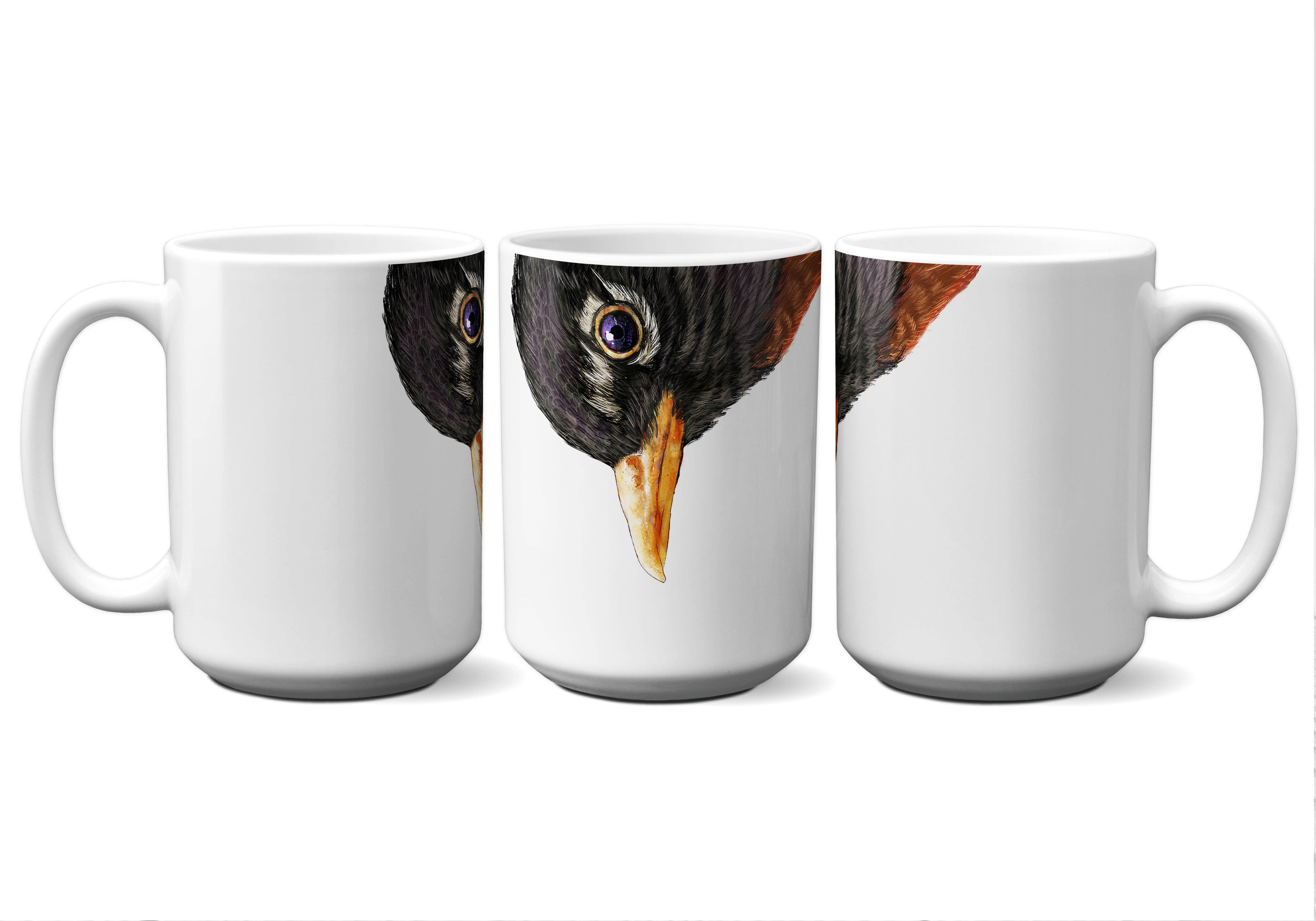 American Brand Studio - Wholesale Coffee Mug - American Robin Snout Mug3