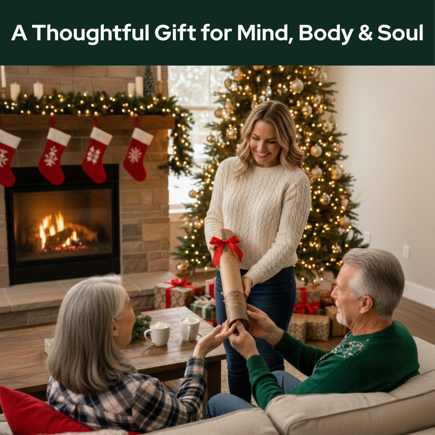 GAYA - Wholesale Yoga Mat - Grounding Mat - Improve Sleep & Reduce inflammation, Natural3