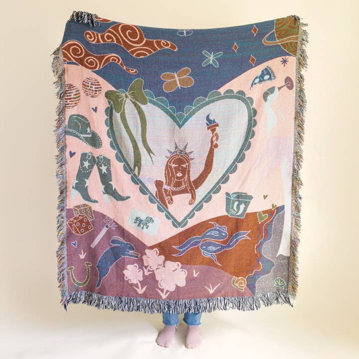 Lindy Stark Designs - Wholesale Throw Blanket - Midwest Princess Blanket4