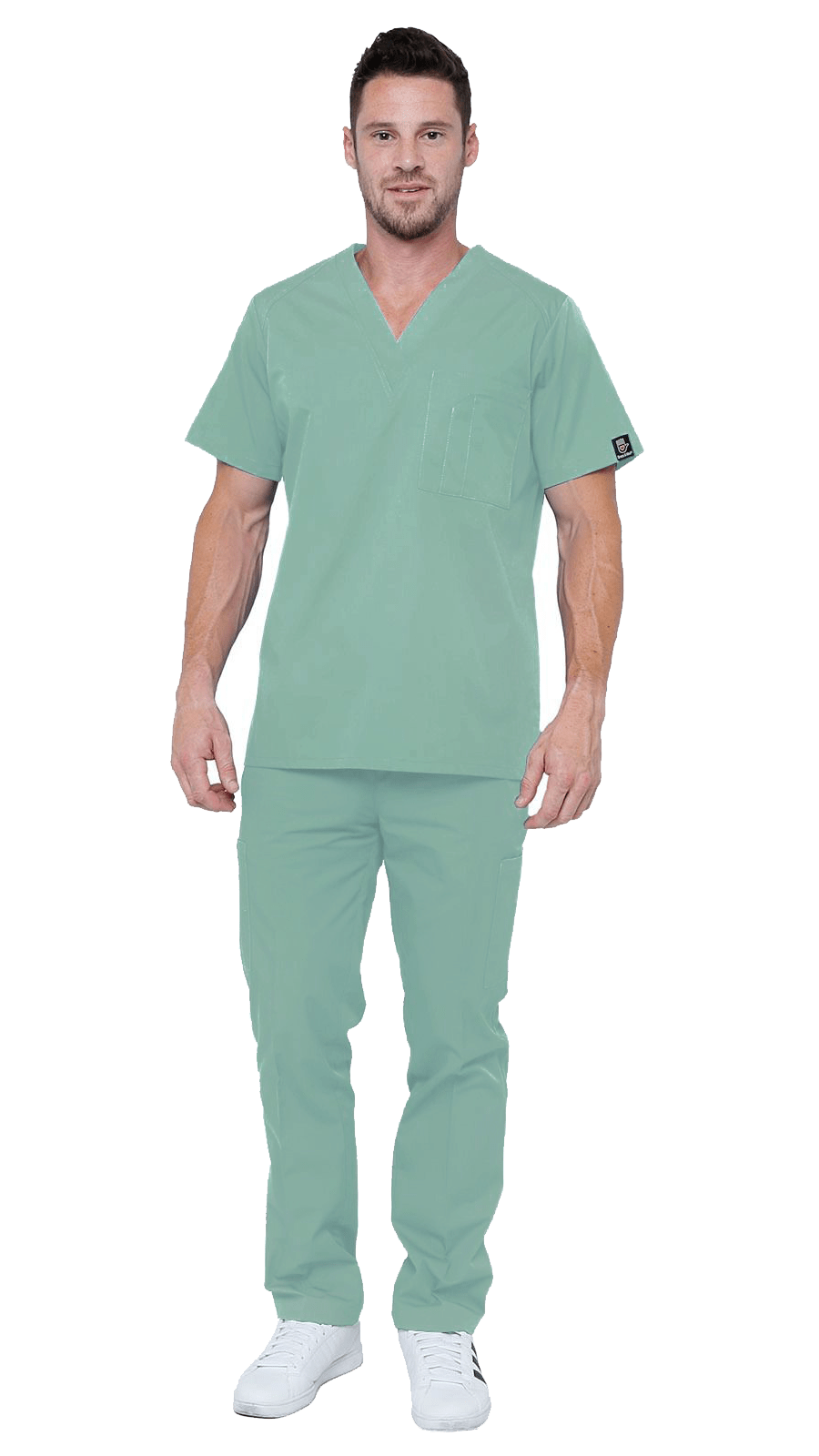 Dress A Med – wholesale Healthcare uniform – Men's – Men's 6 Pocket Soft Stretch Uniform Scrubs - Style ST1012