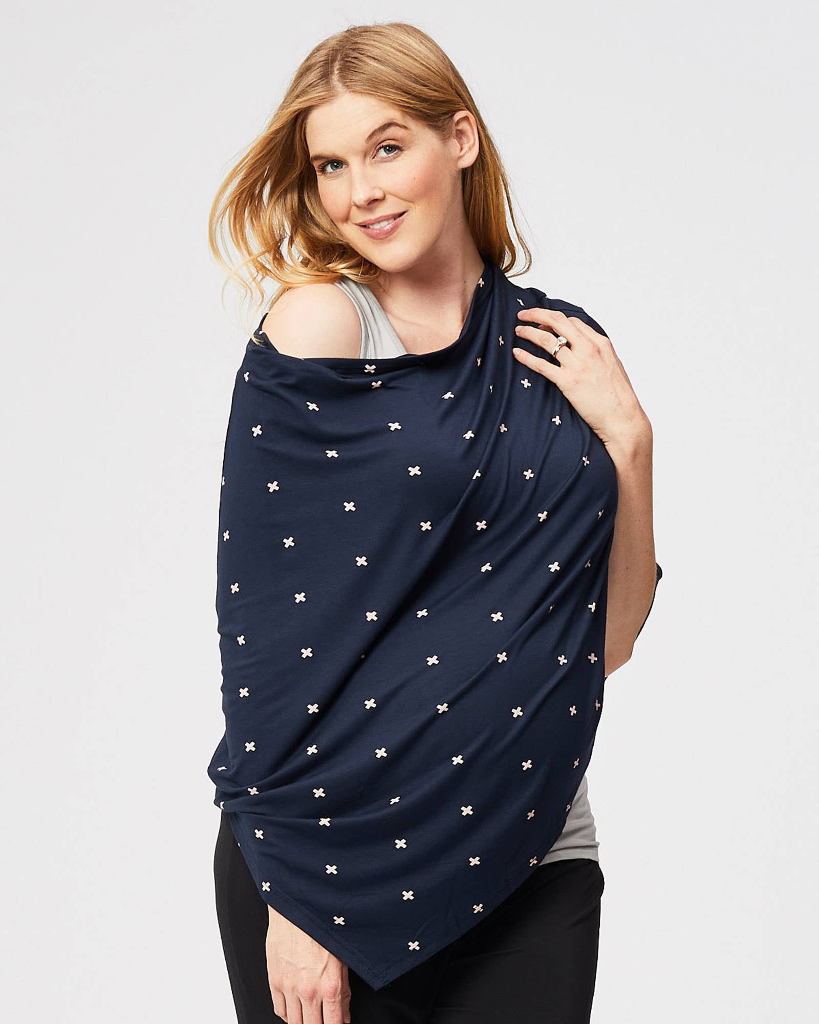 Cake Maternity - Wholesale Nursing Scarf - Maternity - Hokey Pokey Nursing Poncho0