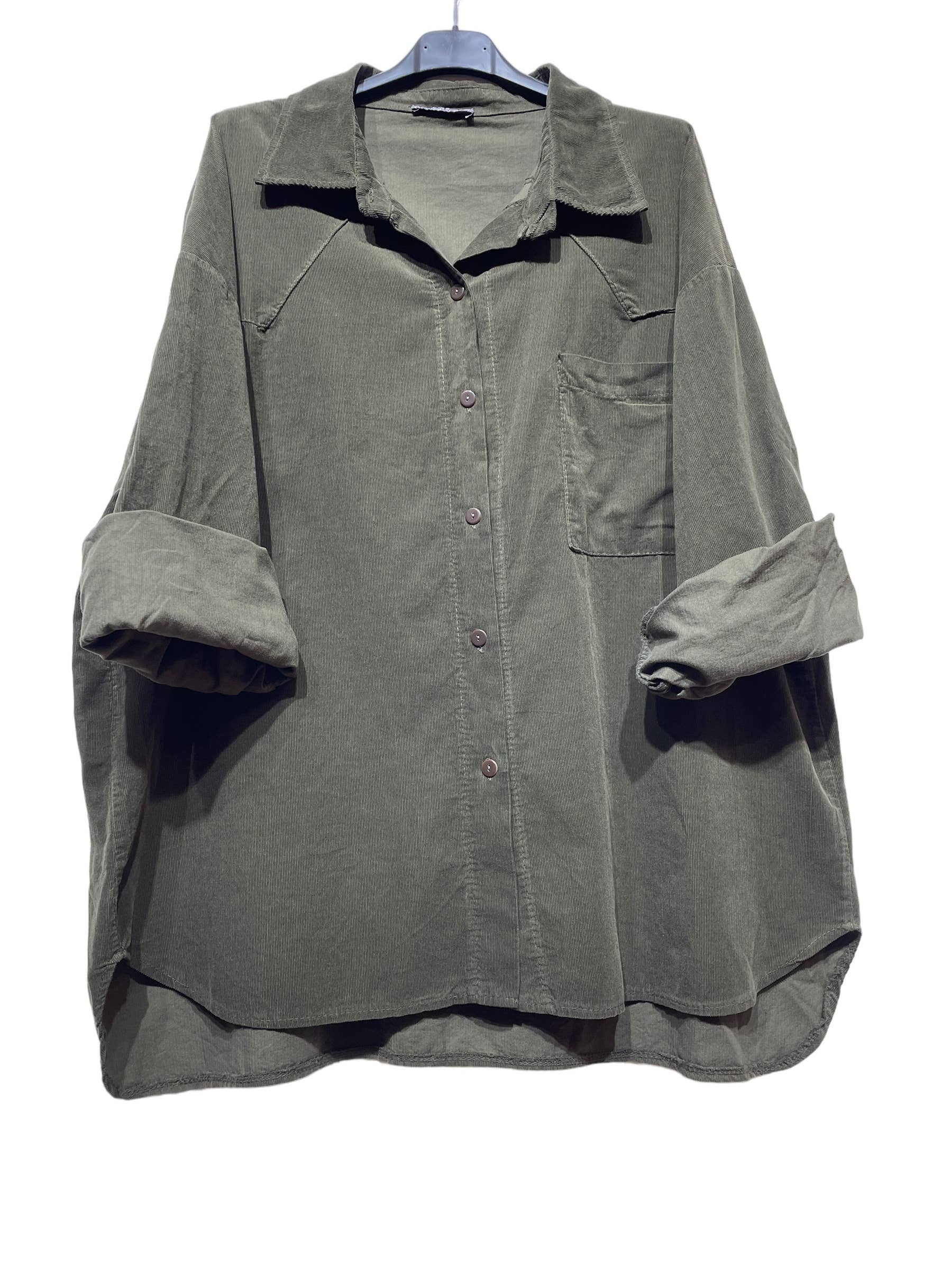 LINEN & COTTON HOUSE – Engroshandel Skjorte med buttondown – til kvinder – 4942 fløjlsbluse til efterår og vinter14